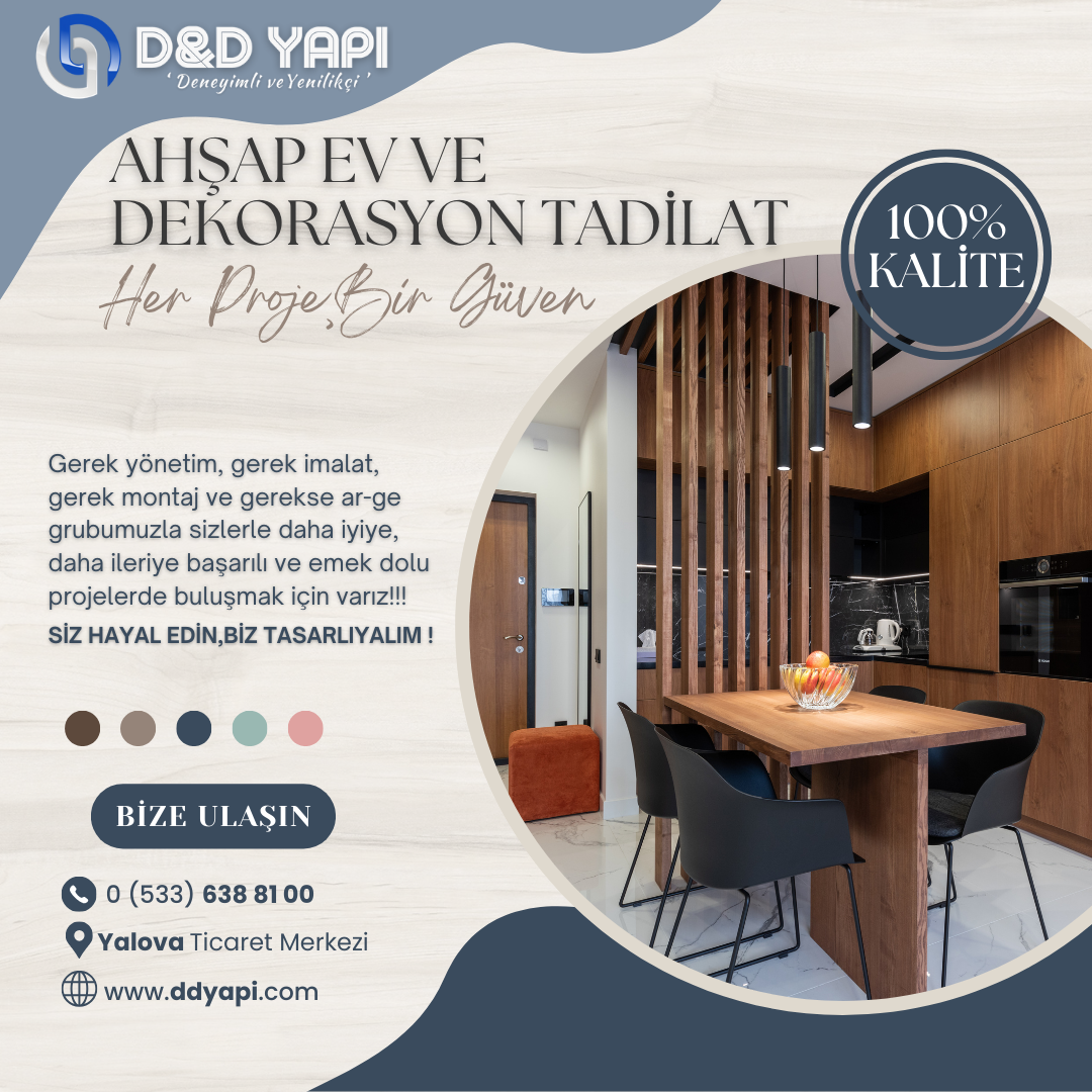 Ahşap Ev ve Dekorasyon Tadilat